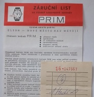 ZÁRUČNÍ LIST 
