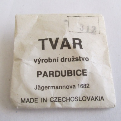 MALÉ TELEVIZE - SKLO TVAR PARDUBICE - 312 -  NEPOUŽITÉ ORIGINÁLNÍ