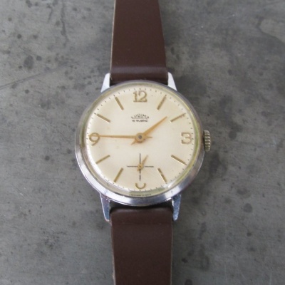 Hodinky Prim typ 50 064 1 z roku 1961, kalibr 50