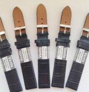 černý řemen 17mm se stříbřitou sponou !!!