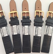 černý řemen 17mm se zlatavou sponou !!!