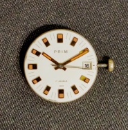 Strojek+číselník+ručky Prim