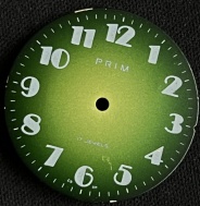 Zelený číselník Prim 66 402 3