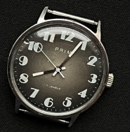 Hodinky model 66 401 1 - velké cifry šedý ciferník