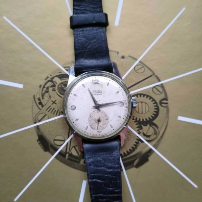 Hodinky PRIM - "50 - šipky" r.v. 1959