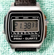 PRIM QUARTZ 'DIGITÁLNÍ' ČERNÉ - SBÍRKOVÝ STAV