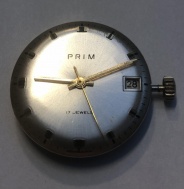 Prodám funkční strojek PRIM kalibr 68.3 s číselníkem sunburst