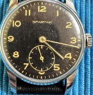  VELMI ZACHOVALÉ  HODINKY PRIM SPARTAK