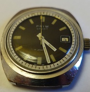 Hodinky PRIM Sport II - ŽLUTÉ INDEXY - FUNKČNÍ