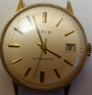 HODINKY PRIM - AUTOMATIC BAUHAUS - Zlacené pouzdro - FUNKČNÍ