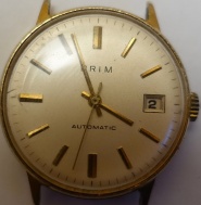 HODINKY PRIM - AUTOMATIC BAUHAUS - Zlacené pouzdro - FUNKČNÍ