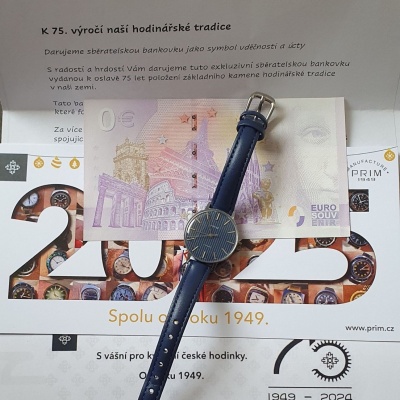 Hodinky Prim pyžamo dámské + památní bankovka 
