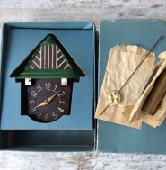 PRIM DĚTSKÉ KYVADLOVÉ HODINY 1970