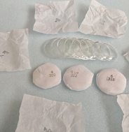 vypouklá sklíčka plast ø 316 !!!