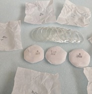 vypouklá sklíčka plast ø 412 !!!