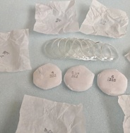 vypouklá sklíčka plast ø 402 !!!