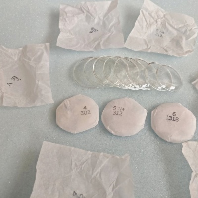 vypouklá sklíčka plast ø 384 !!!