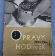 Kniha Opravy hodinek - Jaromír Boukal (1958)