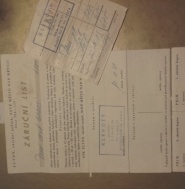 Zarucni lis a doklad