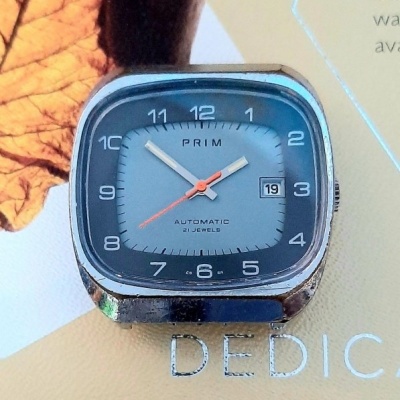 PRIM TV AUTOMATIC - ŠEDÉ+ ŘEMÍNEK