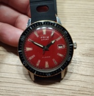 Prim Sport 1 červený ciferník