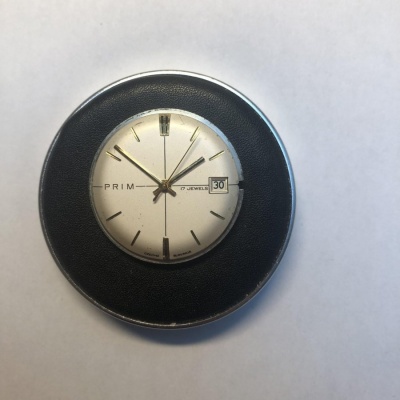 Prodám funkční strojek PRIM kalibr 68.3 po servisu s číselníkem 