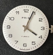 Prim 17jewels ciferník + strojček 