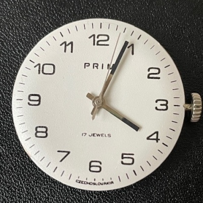 Prim 17jewels ciferník + strojček 