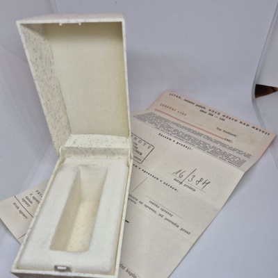 Krabička Prim "Rakvička" + ZL 16.3.1984