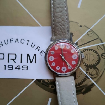 Hodinky PRIM - alias "Berušky" r.v. 1972