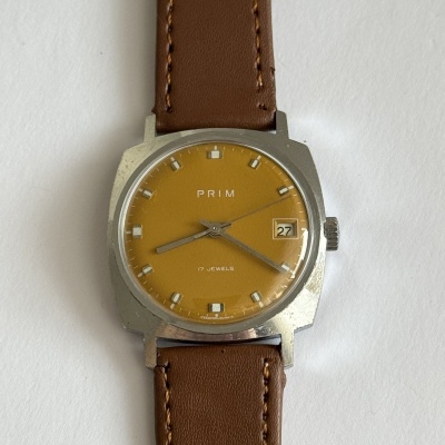 Prim polštářek 68,okrové 