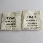 296 - 296V - SKLO TVAR PARDUBICE NA HODINKY PRIM