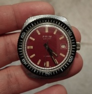 Prim Sport 1 červený ciferník