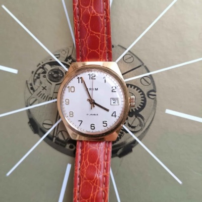 Hodinky PRIM - "Oblekovky" r. v. 1974