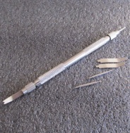 Vystěžejkovač - vyměnitelné koncovky