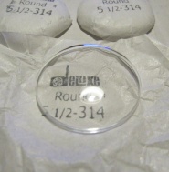 314 - SKLO NA NÁRAMKOVÉ HODINKY - 314 - NOVÉ NEPOUŽITÉ