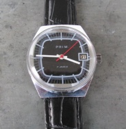 Hodinky PRIM TELEVIZE - DATUM - VE VELMI PĚKNÉM STAVU