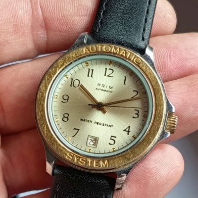 Prim Automatic SYSTEM kalibr 69 pěkné pánské hodinky