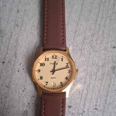 PRIM Quartz Funkční se strojkem RONDA !