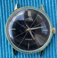 ZLACENÉ OBLEKOVÉ HODINKY PRIM INCABLOC