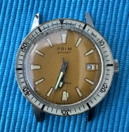 ZACHOVALÉ HODINKY PRIM SPORT I OKROVÉ