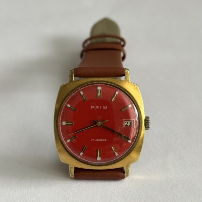 Prim polštářek červený 68