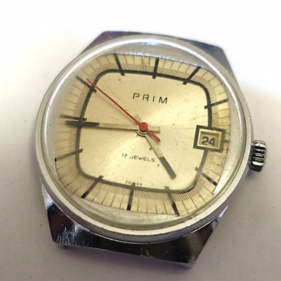 Prim malé televize s datumovkou - FUNKČNÍ - Pěkný STAV