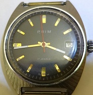 Prim soudek - málo vídaný ciferník - s věnováním Vojenského útvaru na dýnku