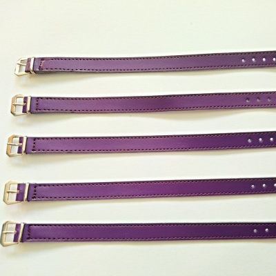 barexový řemen 10mm bez podložky, fialový !!!