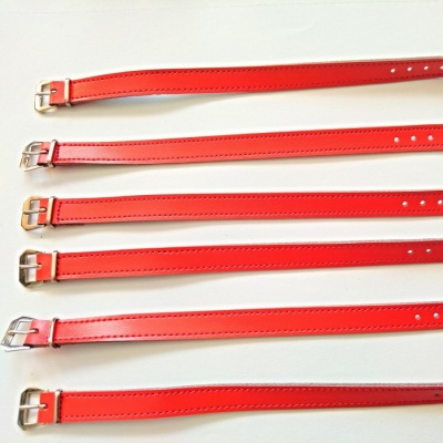 barexový řemen 10mm bez podložky, oranžovo-červený Barex !!!