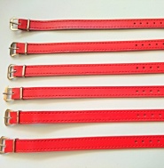 barexový řemen 10mm bez podložky, středně červený Barex !!!