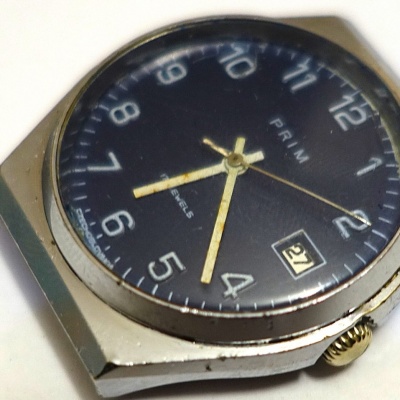 Prim soudek modré s datumem