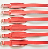 barexový řemen 12mm s podložkou, červeno-oranžový Barex !!!