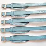 barexový řemen 12mm s podložkou, modrý Barex, delší spona !!!